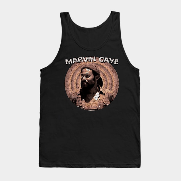 Marvin Gaye Retro Tank Top by Parody Merch